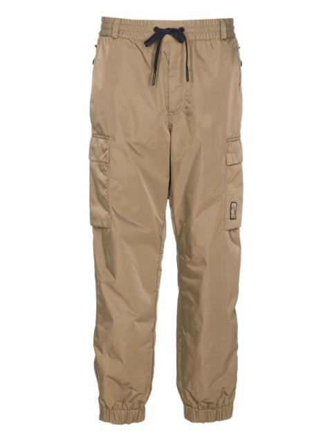 Moncler Grenoble elasticated logo-patch trousers