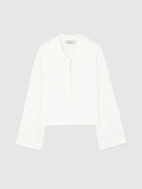 LIBEROWE FRANCIS LINEN POLO SHIRT