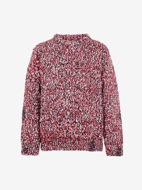 Maison Margiela Mouliné crewneck sweater