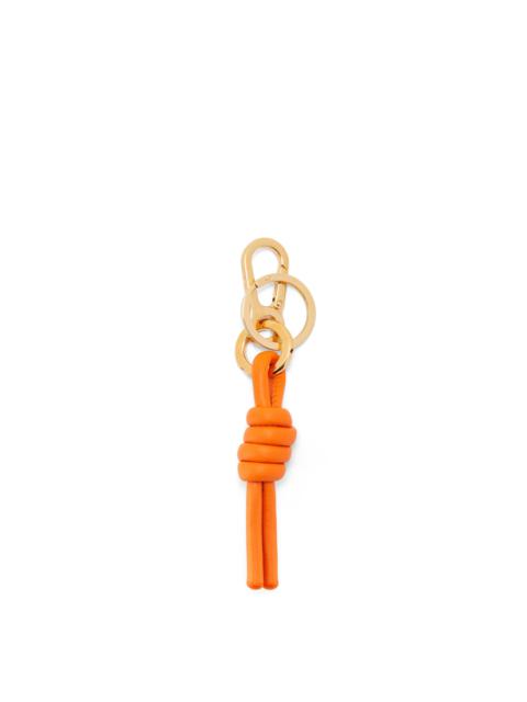 Loewe Knot charm in classic calfskin and brass
