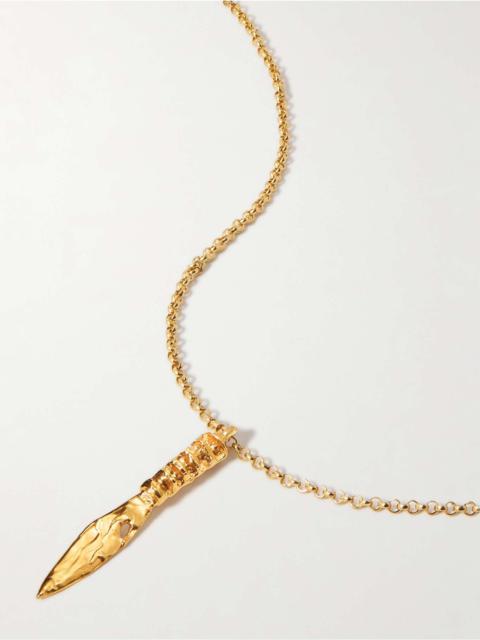 ALIGHIERI The Votive Offerings gold-plated necklace Gold