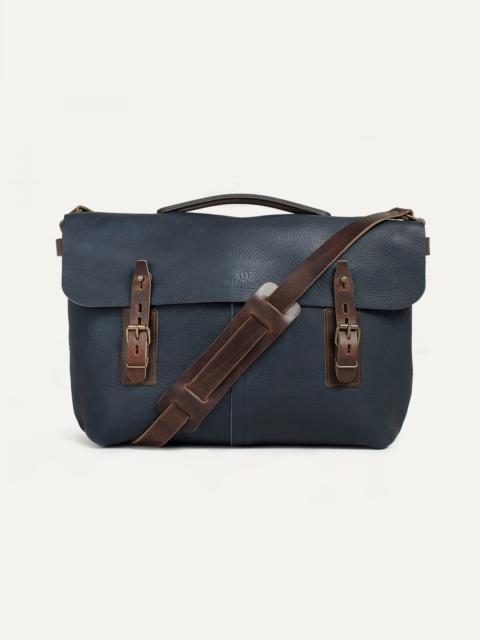 Bleu de Chauffe LUCIEN SATCHEL BAG  -  NAVY BLUE