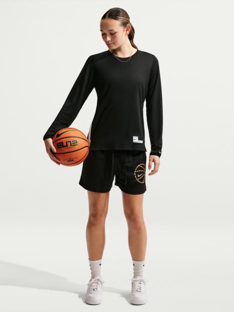 Nike Nike Women's Dri-FIT Mesh Graphic Basketball Shorts
