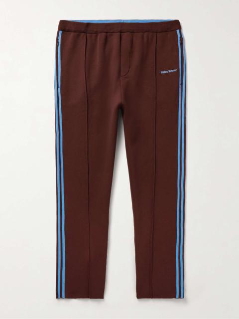 + Wales Bonner Slim-Fit Straight-Leg Striped Recycled Knitted Sweatpants