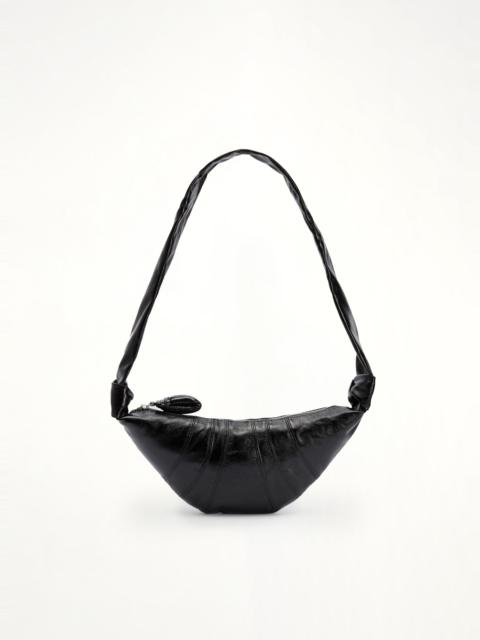 Lemaire Small Croissant Bag in Black