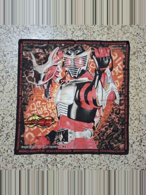 Other brands Other - VERY RARE Vintage 2002 Masked Kamen Rider Ryuki Handkerchief