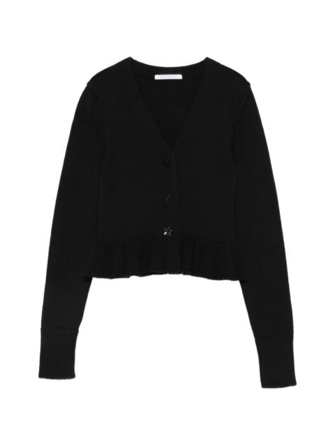 CECILIE BAHNSEN Prisca ruffled cardigan