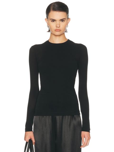 Jil Sander Double Layer Long Sleeve Top