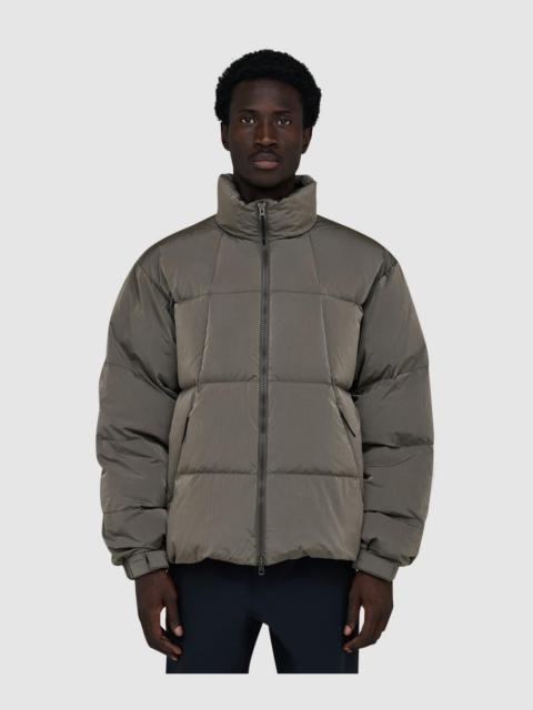 Goldwin Dope dyed ripple nylon down jacket