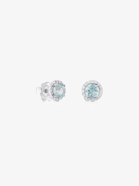 TOUS 18K solid gold Color Kings Earrings