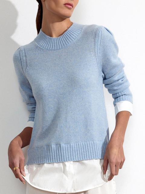 BROCHU WALKER The Eton Layered Crew Looker