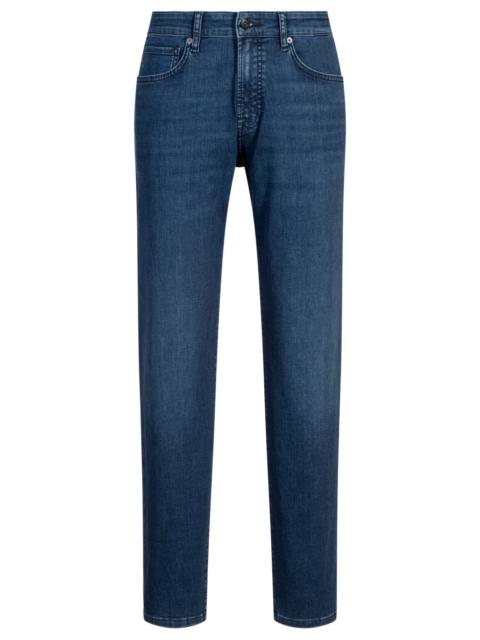 MAINE REGULAR-FIT JEANS IN BLUE SOFT-MOTION DENIM