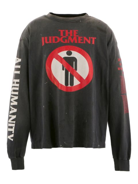 SAINT M×××××× Saint Mxxxxxx Graphic-print Long-sleeve T-shirt