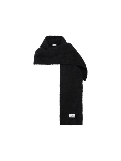 MM6 Maison Margiela bouclé knit scarf