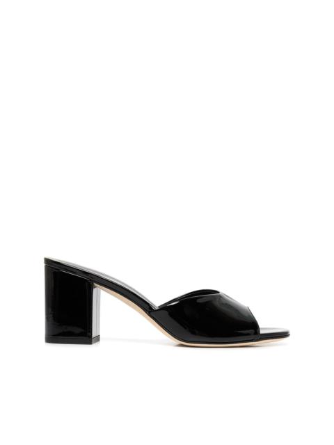 PARIS TEXAS Anja leather mules