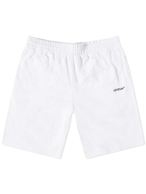Off-White Off-White Scribble Diag Sweat Short