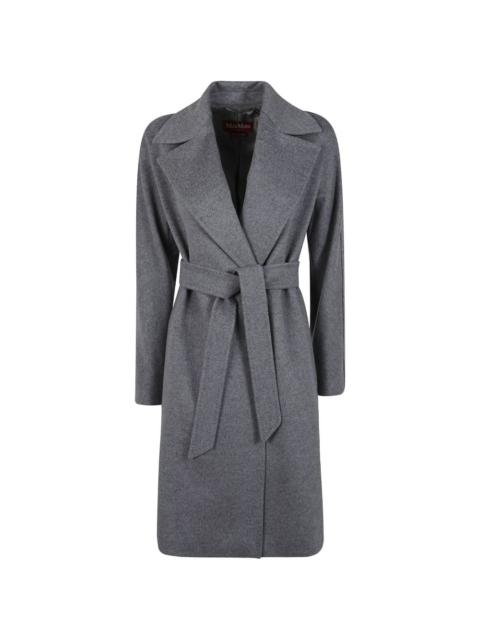 Max Mara belted single-breasted coat