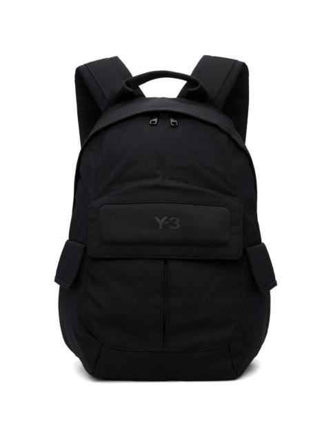 Y-3 Black Small Backpack