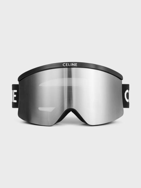 CELINE CL40303U CELINE Ski Mask in Injected nylon with Mirror Lenses
