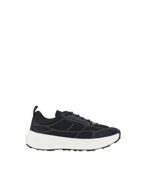 EMPORIO ARMANI SNEAKERS IN MESH TRAVEL ESSENTIAL