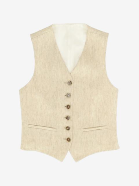 FORTELA Demi single-breasted waistcoat