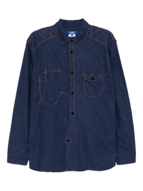 Junya Watanabe MAN stitch-detail shirt