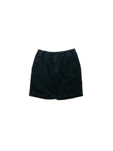 NORSE PROJECTS Ezra Relaxed Cotton Linen Short Dark Navy