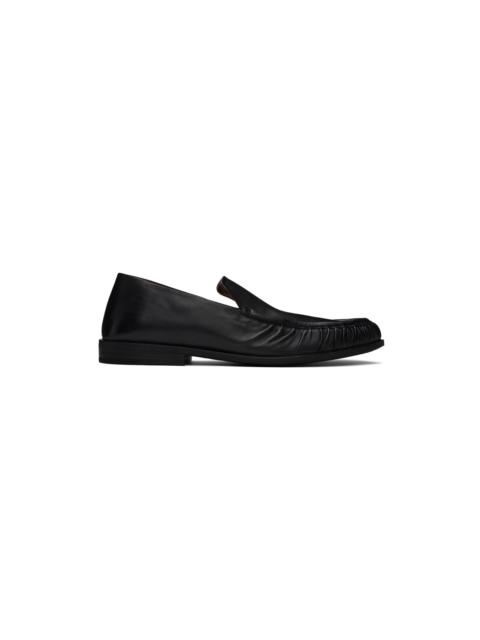 Marsèll Black Gathered Loafers