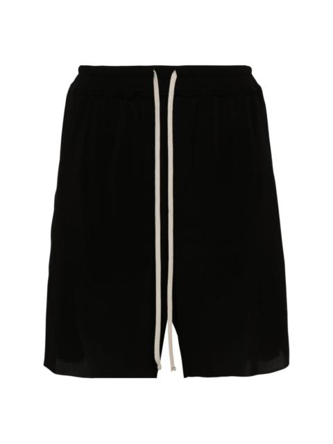Boxers drawstring-waist mesh shorts