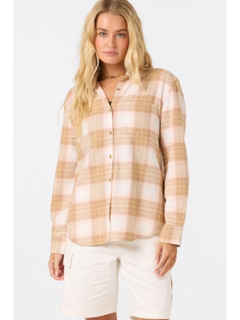 O'Neill Logan Flannel Long Sleeve Top