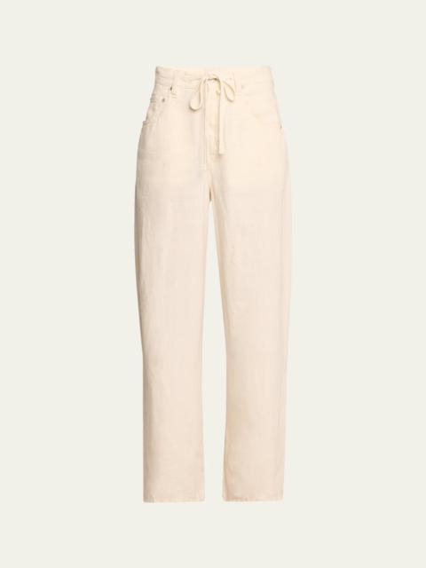 Citizens of Humanity Brynn Drawstring Linen Trousers