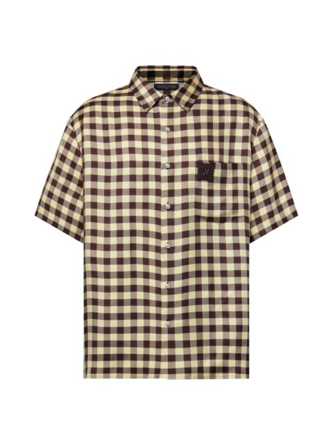 Louis Vuitton Damier Jacquard Short-Sleeved Shirt