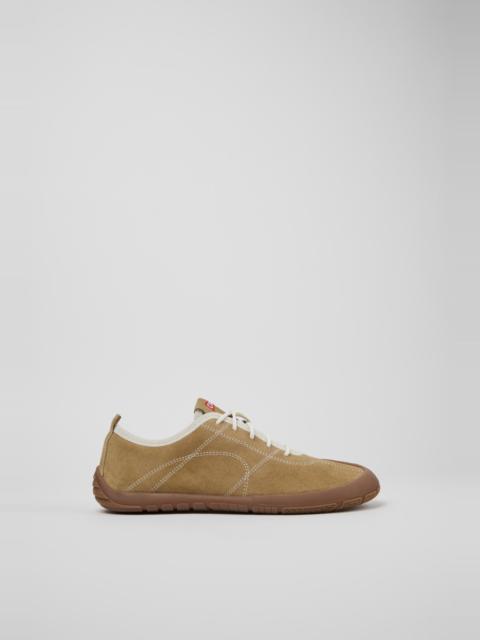 CAMPERLAB Brown Nubuck Sneakers for Women.