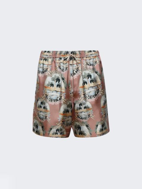 AMIRI All Over Palm Shorts Cork