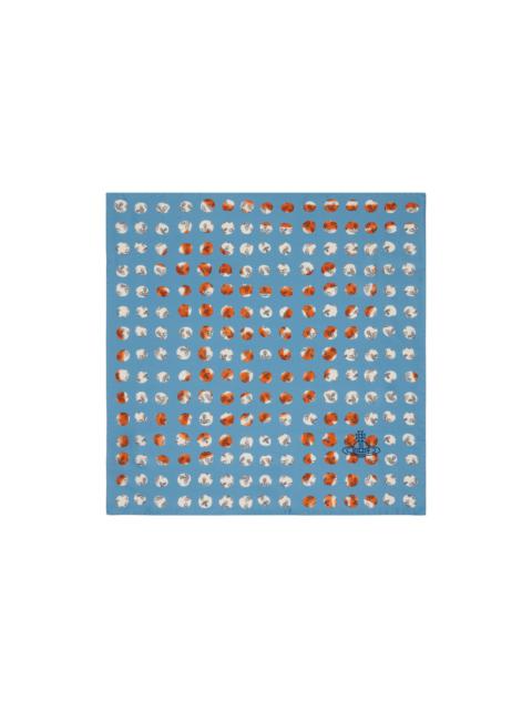 Vivienne Westwood Blue Dots Pocket Square