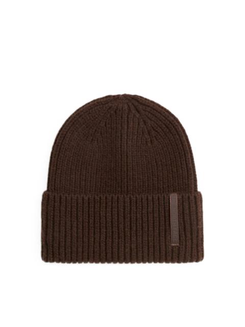 The North Face RIBBED-KNIT BEANIE HAT