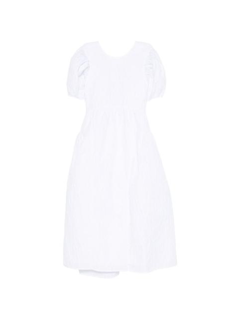 CECILIE BAHNSEN Catrine puffed midi dress