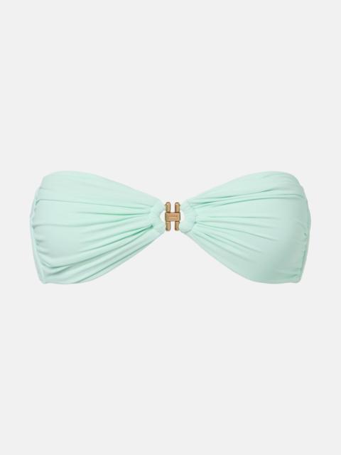 MELISSA ODABASH Istanbul bandeau bikini top