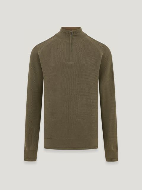 Belstaff GUIDE QUARTER ZIP JUMPER