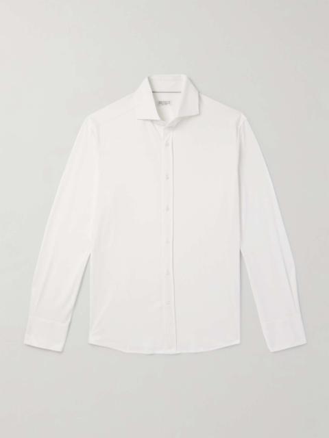 Brunello Cucinelli Cotton-Jersey Shirt