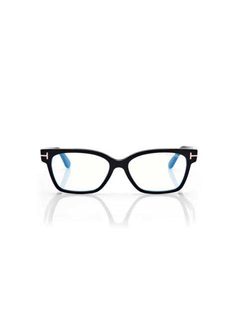 TOM FORD BLUE BLOCK RECTANGULAR OPTICALS