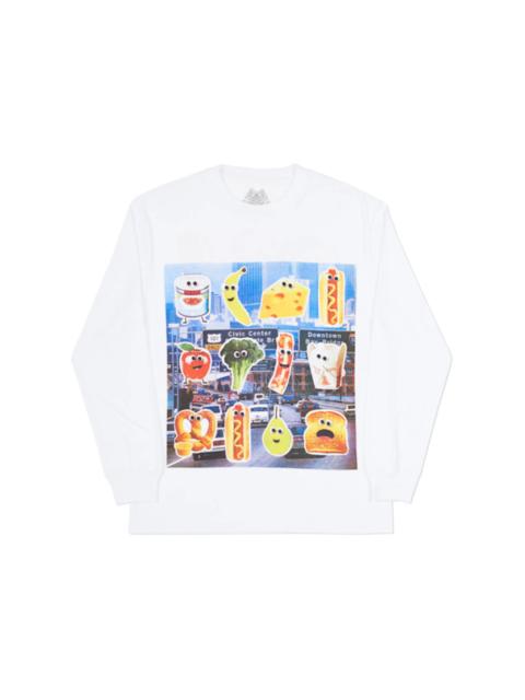 PALACE Palace Payne Longsleeve White