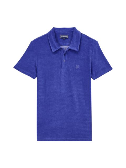 Men Jacquard Polo Solid