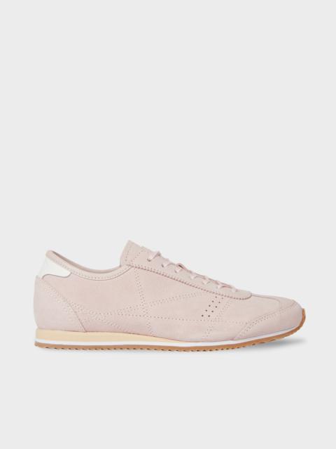 Paul Smith Women's Pink Nubuck 'Maltese' Trainers