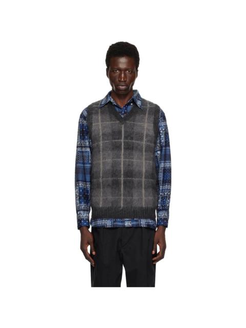 Palace skateboards argyle knit vest