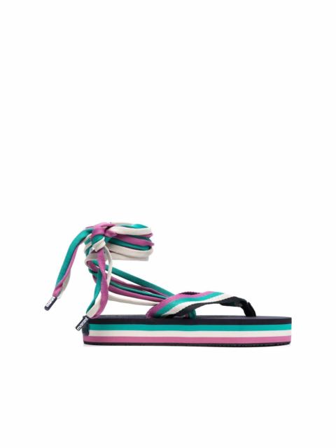 Isabel Marant multi-drawstring strap sandals