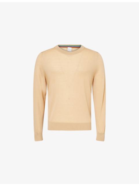 Paul Smith Crewneck Fine-Knit Wool Jumper