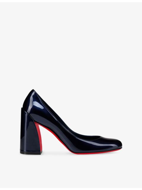 【Christian Louboutin】 Miss Sab 55 patent leather pumps Miss Sab 55 patent leather pumps in black - Christian