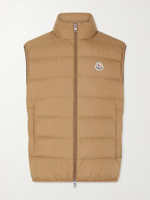 Moncler Logo-Appliquéd Quilted Shell Down Gilet