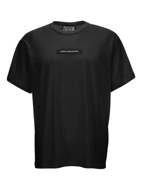 VERSACE JEANS COUTURE logo-patch T-shirt